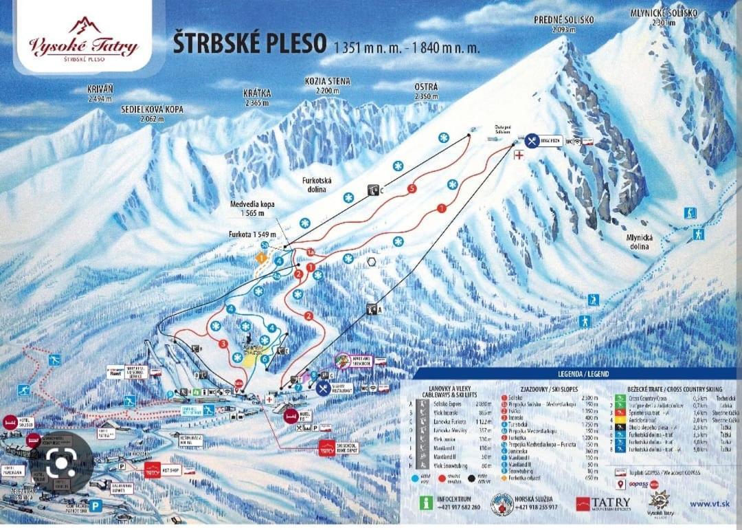 Apartment Tatry Hiking & Wellness Vel'ka Lomnica Dış mekan fotoğraf